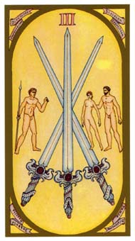 ո - Renaissance Tarot -  - Three Of Swords