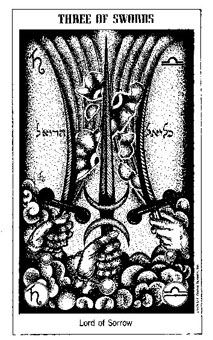 ʿ - The Hermetic Tarot -  - Three Of Swords
