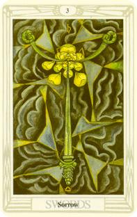  - Croley Tarot -  - Three Of Swords