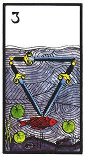  - Esoterico Tarot -  - Three Of Swords