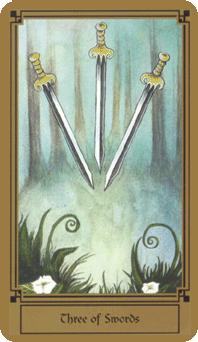  - Fantastical Tarot -  - Three Of Swords