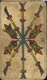 I - I Tarot - Ȩ - Three Of Wands