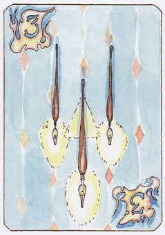  - Tarot of the Dead - Ȩ - Three Of Wands