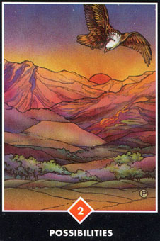  - Osho Zen Tarot - Ȩ - Three Of Wands