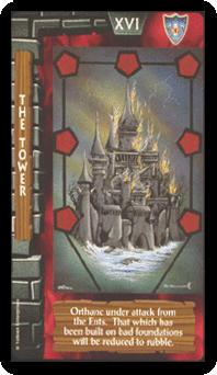 ֮ - Lord of the Rings Tarot -  - The Tower