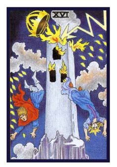 ³ - Epicurean Tarot -  - The Tower