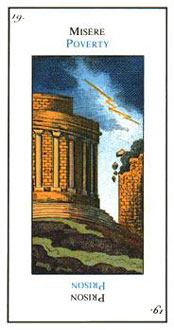  - Etteilla Tarot -  - The Tower