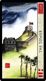 ˮ - Feng Shui Tarot -  - The Tower