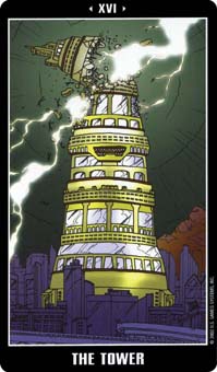 ׵ - Fradella Tarot -  - The Tower