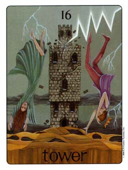  - Gill Tarot -  - The Tower