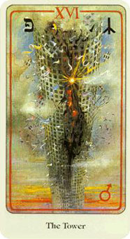  - Haindl Tarot -  - The Tower