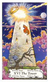 ɭ޲ - Hanson Roberts Tarot -  - The Tower