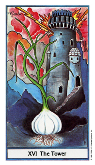 ҩ - Herbal Tarot -  - The Tower