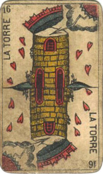 I - I Tarot -  - The Tower