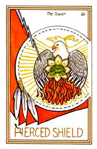 Ůҽ - Medicine Woman Tarot -  - The Tower