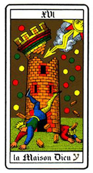 ˹ - Oswald Wirth Tarot -  - The Tower