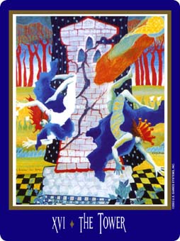  - New Century Tarot -  - The Tower