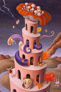 Ģ - Υ Tarot -  - The Tower