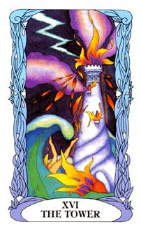 ¹⻨԰ - Moon Garden Tarot -  - The Tower