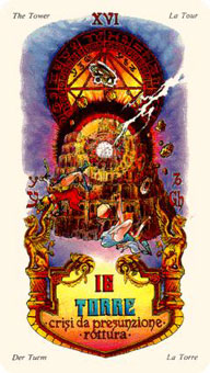 ˹ - Stella Tarot -  - The Tower