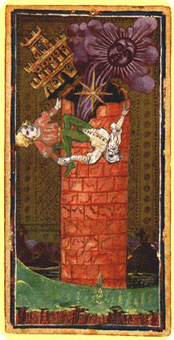 ˹ - Visconti Sforza Tarot -  - The Tower