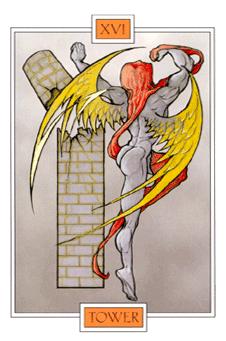  - Winged Spirit Tarot -  - The Tower