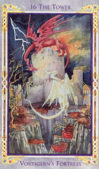 ɪ - Legend Arthurian Tarot -  - The Tower