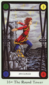  - Faery Wicca Tarot -  - The Tower