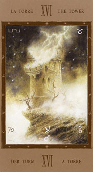 Թ - The Labyrinth Tarots -  - The Tower