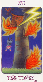 ŮװԹ - Witch Teen Tarot -  - The Tower