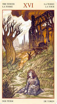 ɯ - Mona Lisa Tarot -  - The Tower