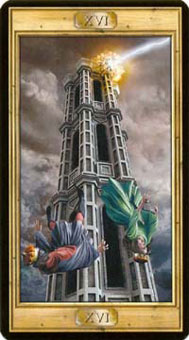 ͼԿΰ - Pictorial Key Tarot -  - The Tower