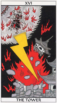 ڤ - Meditation Tarot -  - The Tower