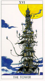 ҰϲТ - Yositaka Amano Tarot -  - The Tower