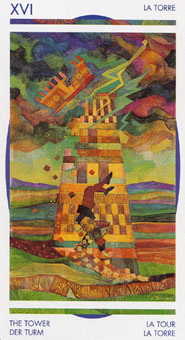 ˮ - Crystal Tarot -  - The Tower