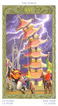 ֮ - Tarot of the Journey to the Orient -  - The Tower