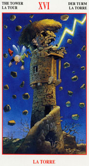  - The Fairy Tarot -  - The Tower