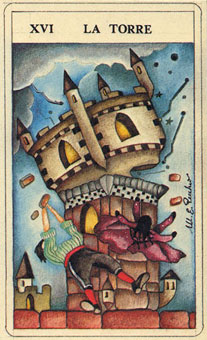 ƶ˹ - Fiabeschi Tarot -  - The Tower