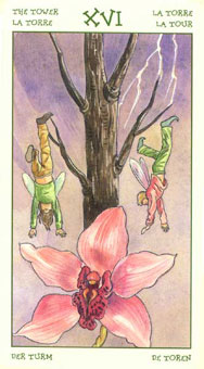 ֮ - The Spirit Of Flowers Tarot -  - The Tower