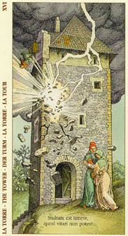 Ŷ - Tarot of Durer -  - The Tower