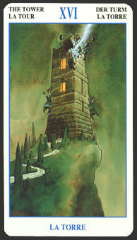  - Secret Tarot -  - The Tower