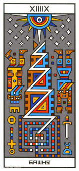 ϲ - Rocambole Tarot -  - The Tower