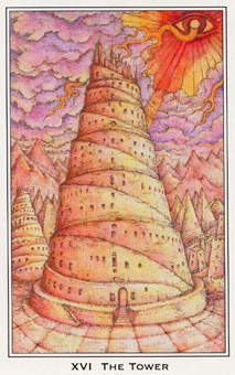 νܶܿѷ - Nigel Jackson Tarot -  - The Tower