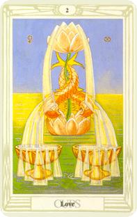  - Croley Tarot - ʥ - Two Of Cups