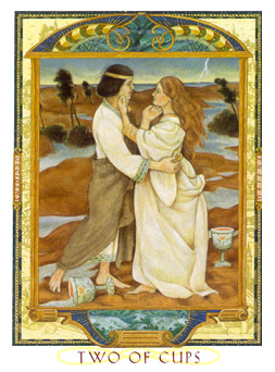  - Lovers Path Tarot - ʥ - Two Of Cups