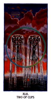  - Ibis Tarot - ʥ - Two Of Cups