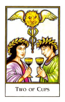  - Palladini Tarot - ʥ - Two Of Cups