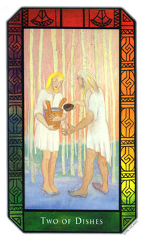 ʷʫ - Kalevala Tarot - ʥ - Two Of Cups