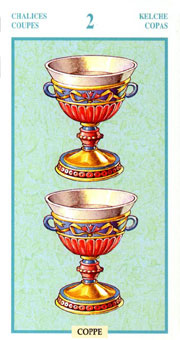 ƽ - Tarots Of The Golden Dawnt - ʥ - Two Of Cups