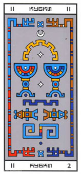 ϲ - Rocambole Tarot - ʥ - Two Of Cups